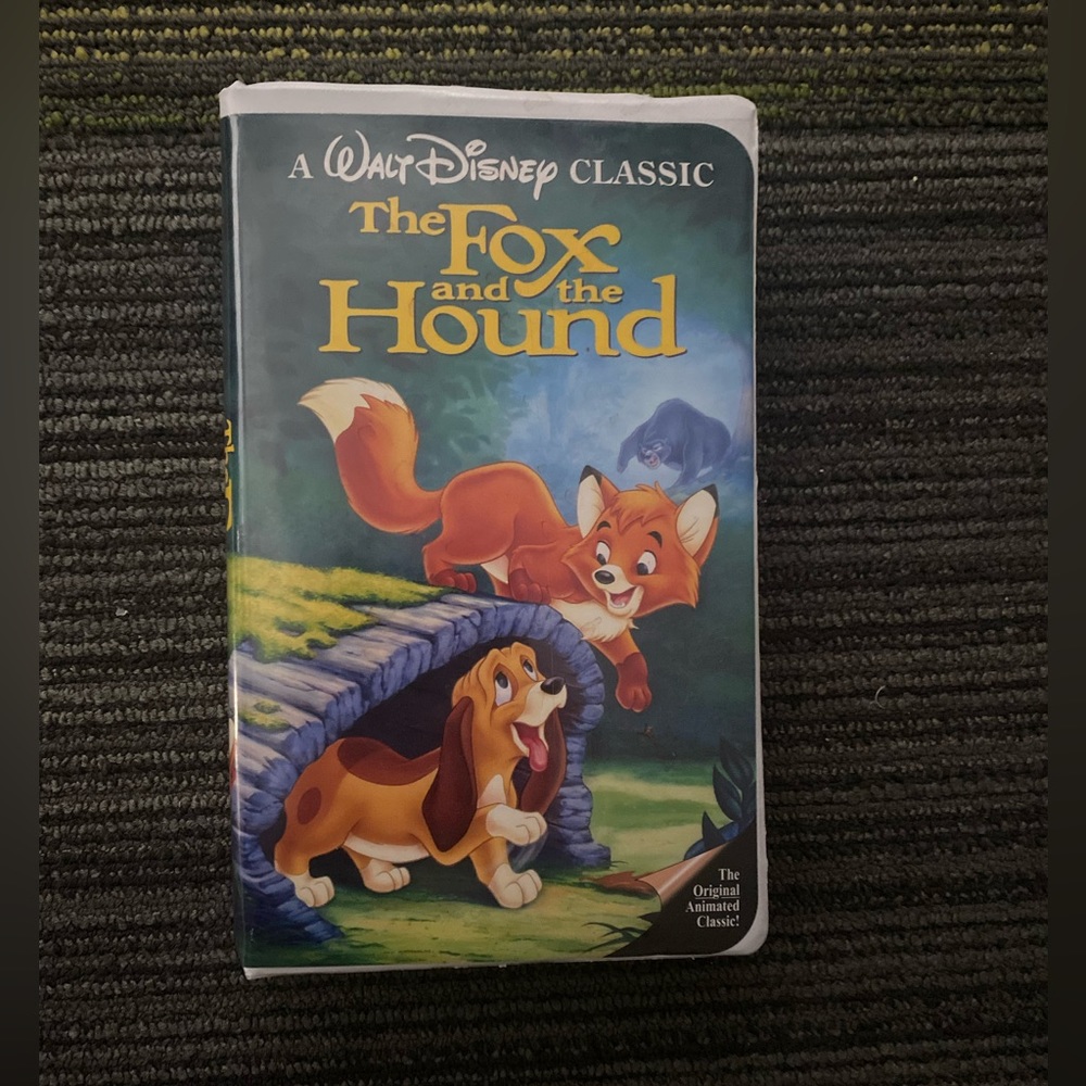 The Fox And The Hound VHS Black Diamond